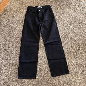 Abercrombie & Fitch Black High Rise 90s Jeans